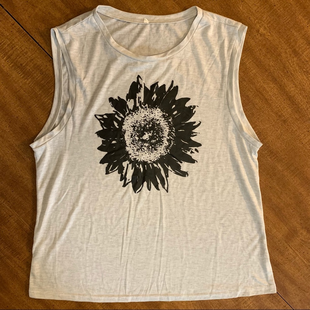 Sunflower Tank Top